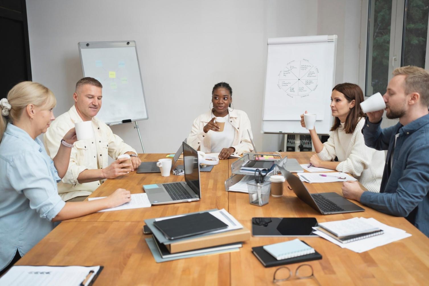 Investment research workspace with financial charts and analysis tools